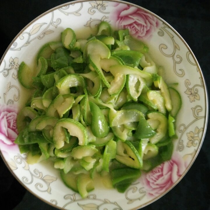 笋瓜炒青椒