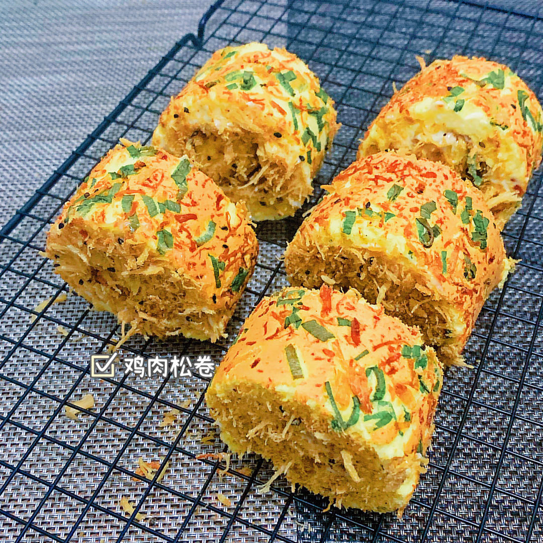 美味肉松卷-简单不开裂，零失误的蛋糕卷
