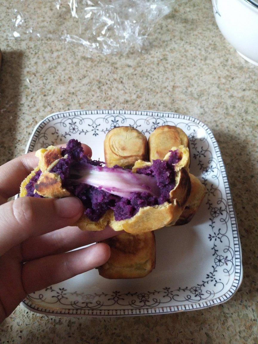 【爆浆紫薯仙豆糕】