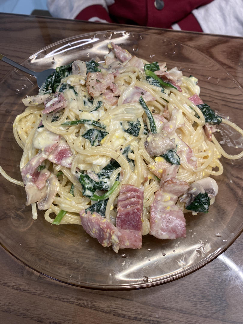 奶油培根意大利面 - Creamy Beacon Linguine