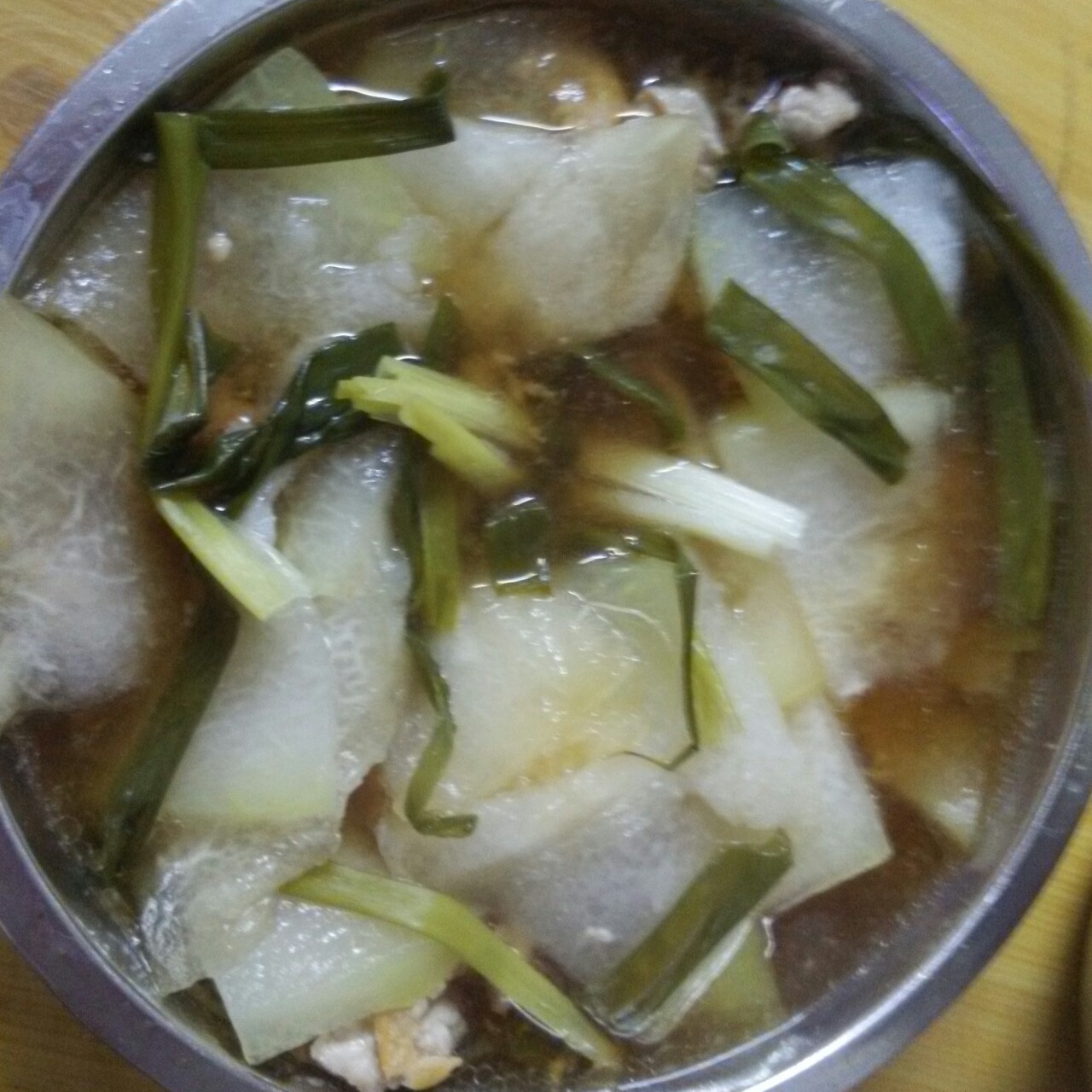 肉末蒸冬瓜