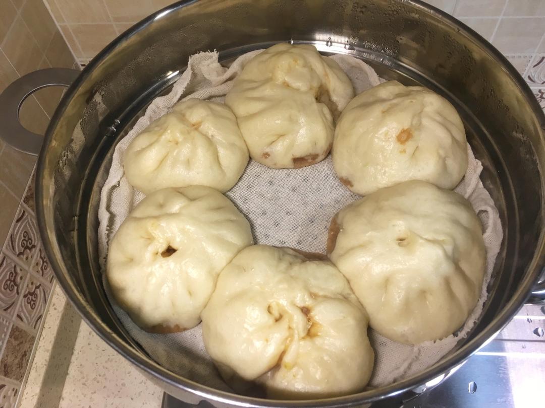 手工包子（肚脐包）