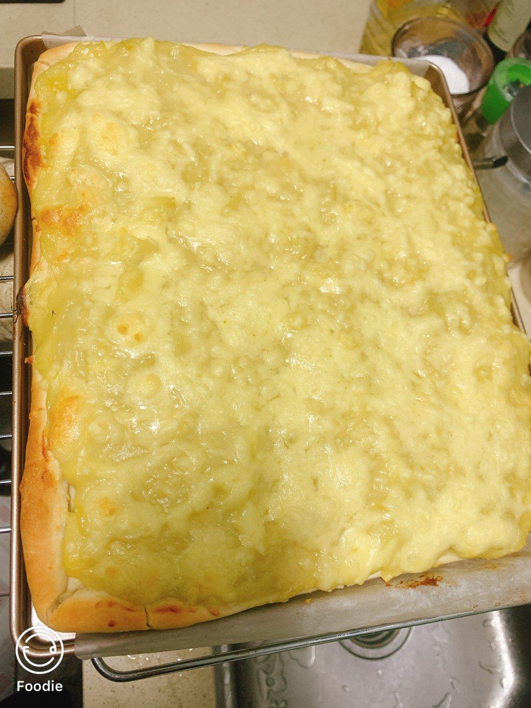 榴莲披萨及饼底制作