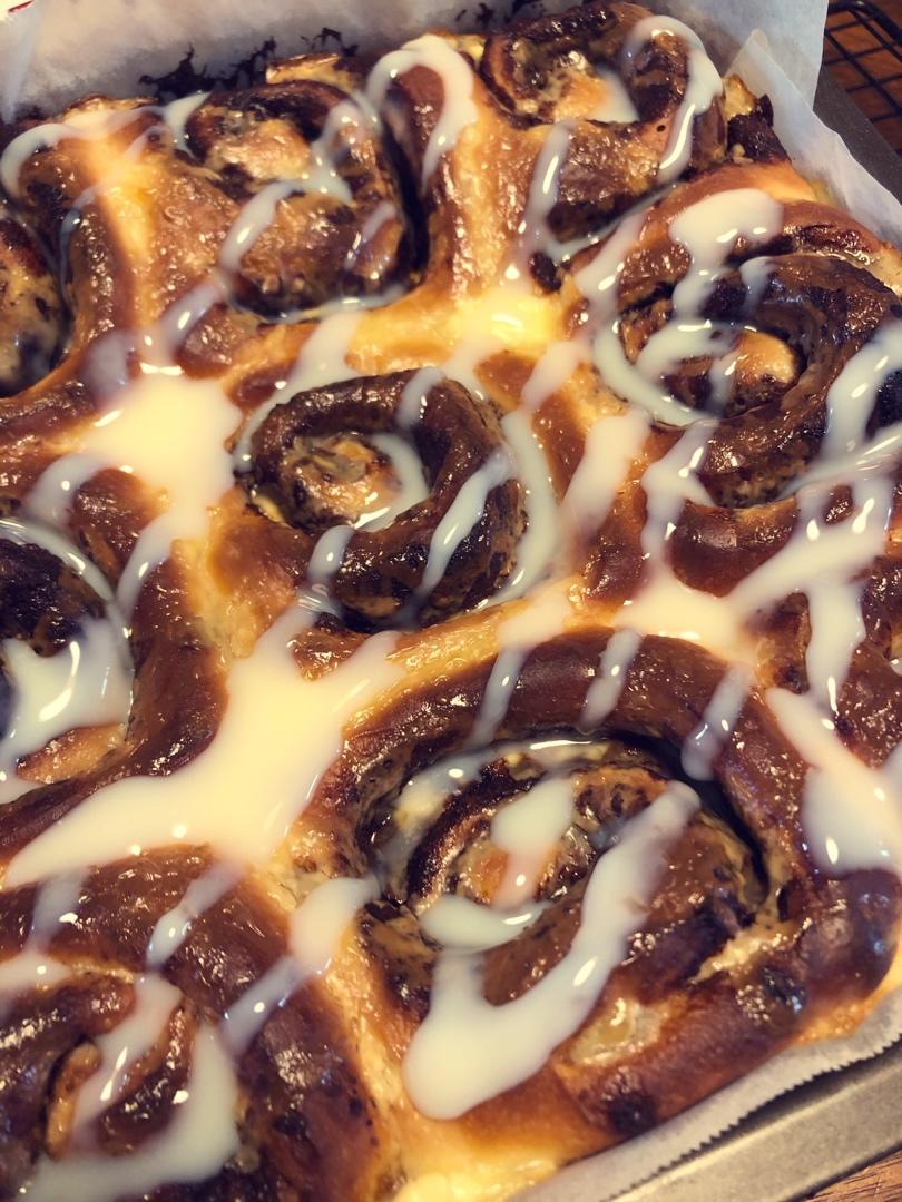 一次成功的正宗美国肉桂卷 The Best Cinnamon Rolls