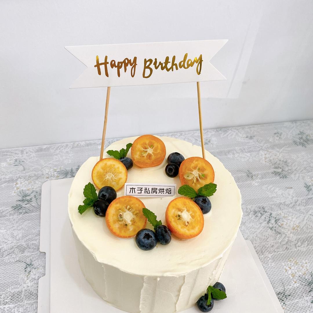 六寸戚风蛋糕🍰