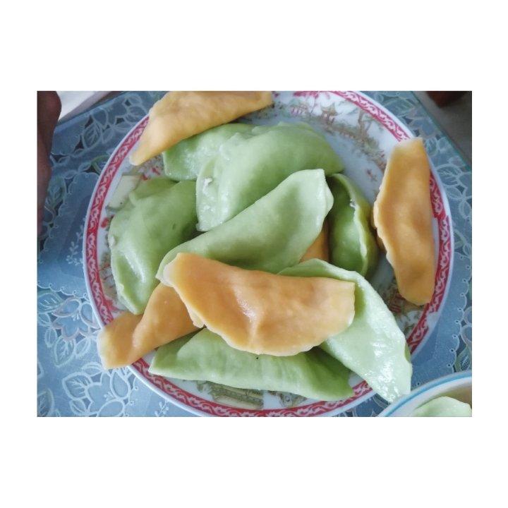 彩色饺子