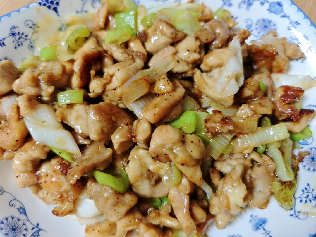 葱烧鸡腿肉