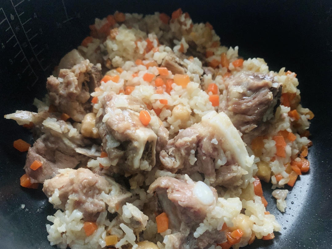 电饭锅版排骨焖饭