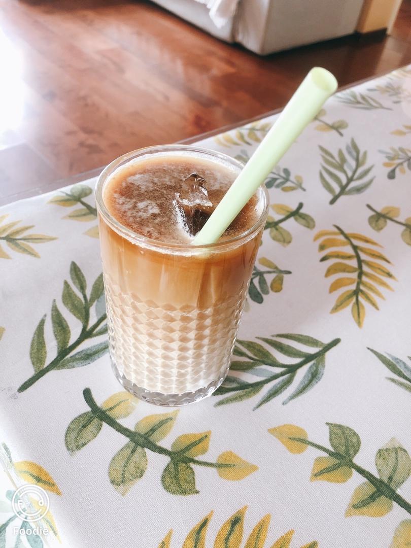 椰香黑咖啡（分层超美）