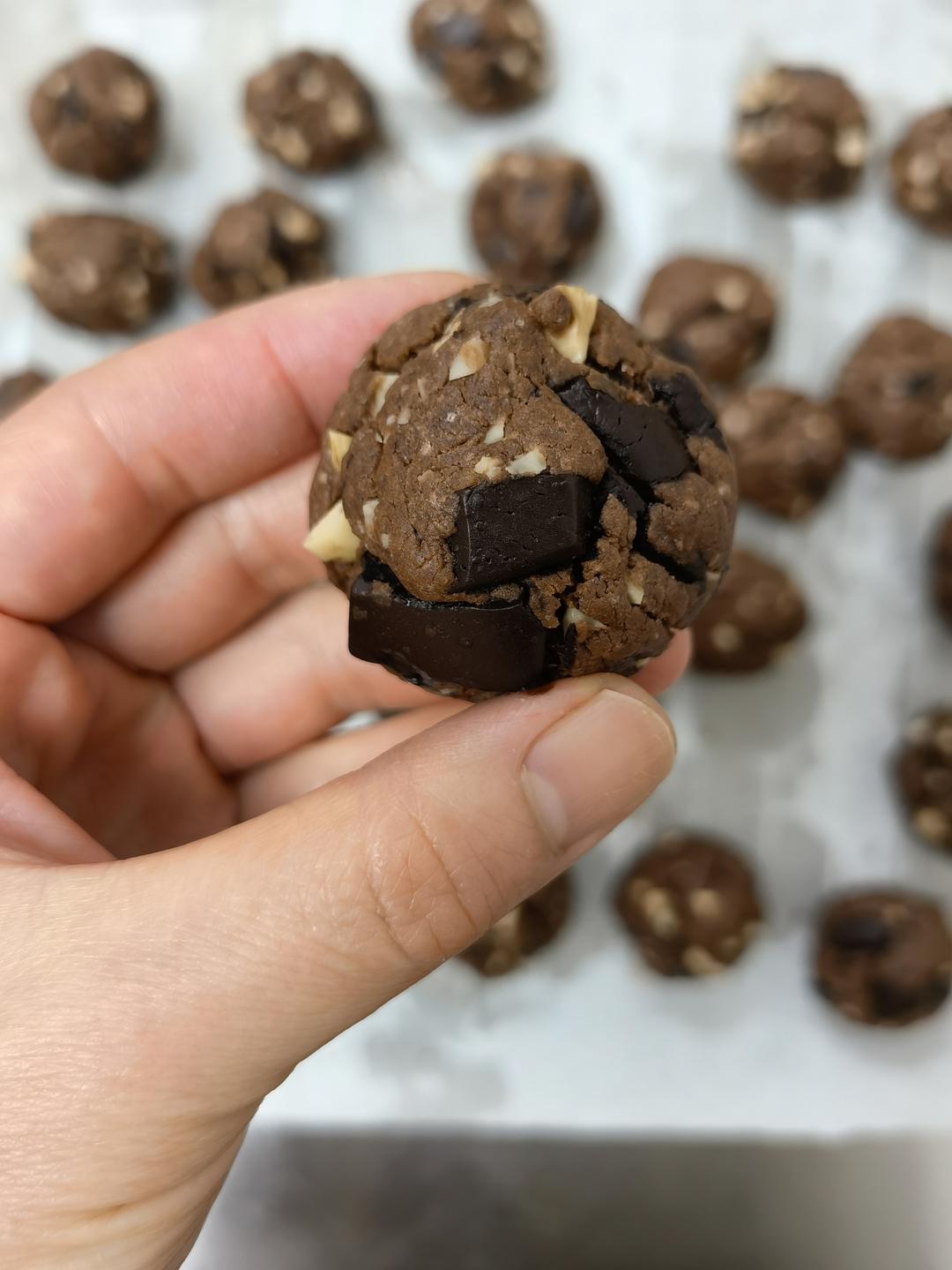 秒杀趣多多❗️巧克力坚果软曲奇饼干