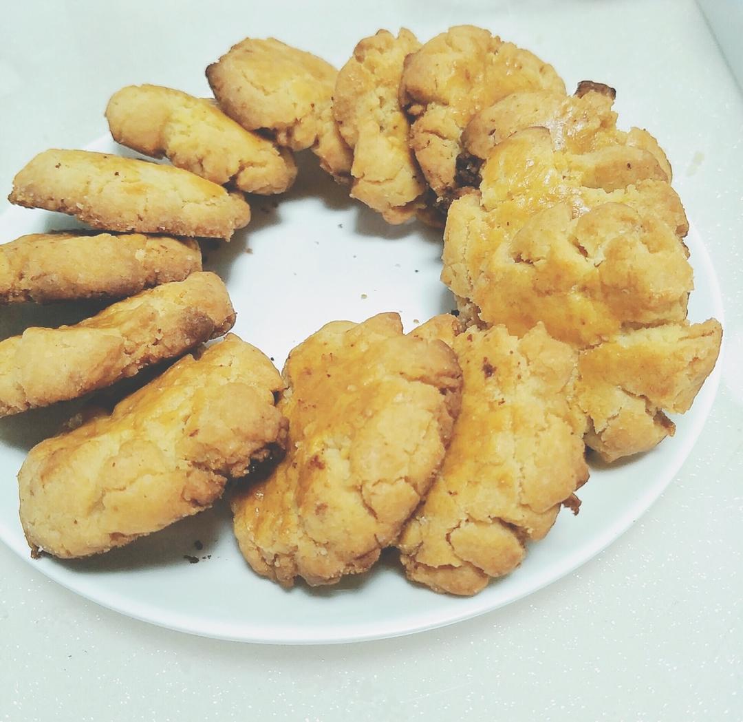 给父母做一份儿时爱吃的“老点心”——桃酥（多动图，孔瑶的食谱）