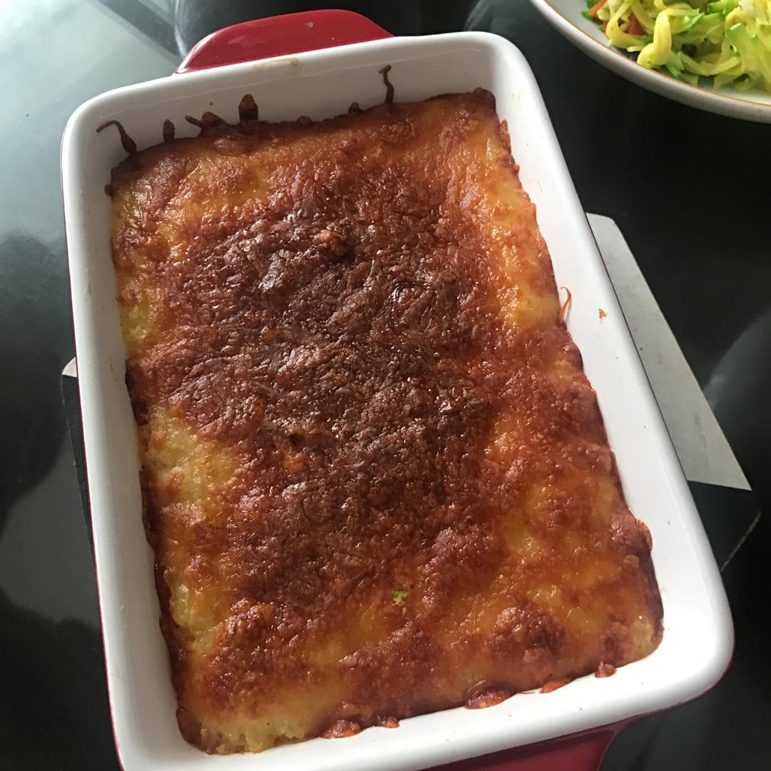 芝士焗奶香土豆泥