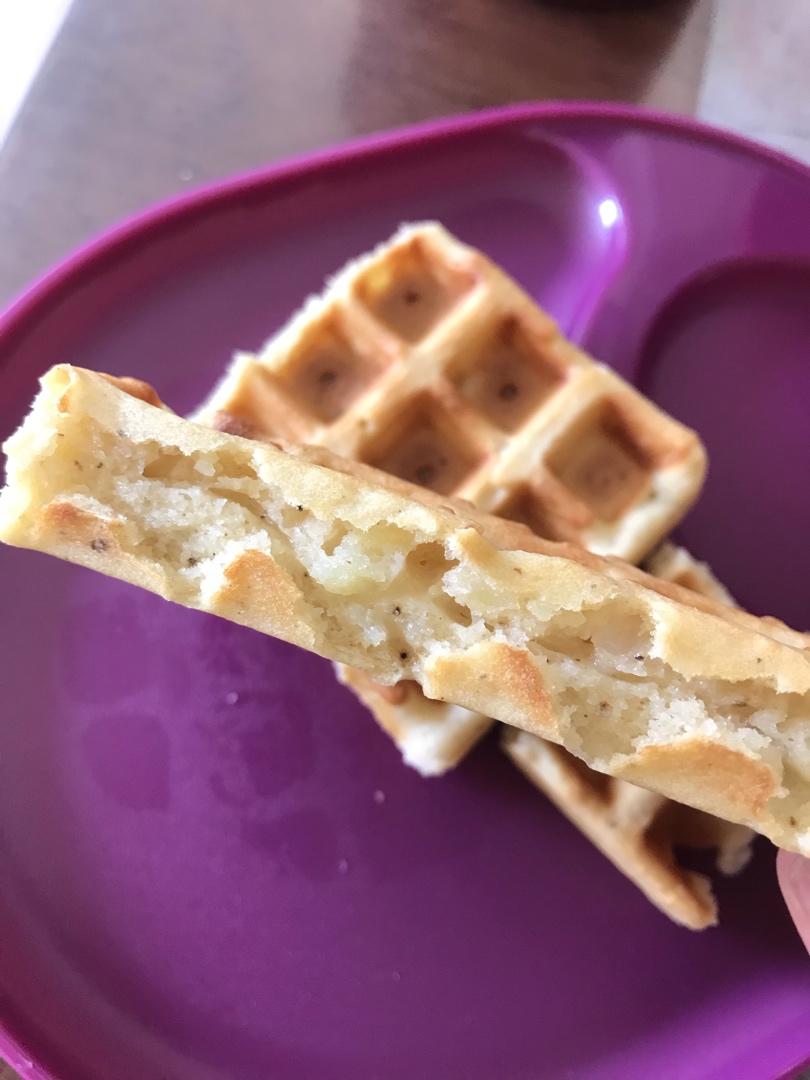 黑胡椒土豆华夫饼