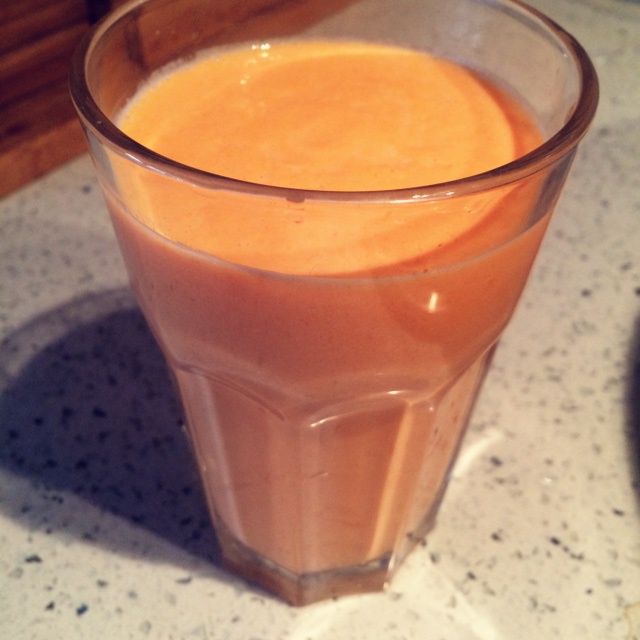 胡萝卜奶昔（好吃到意想不到）