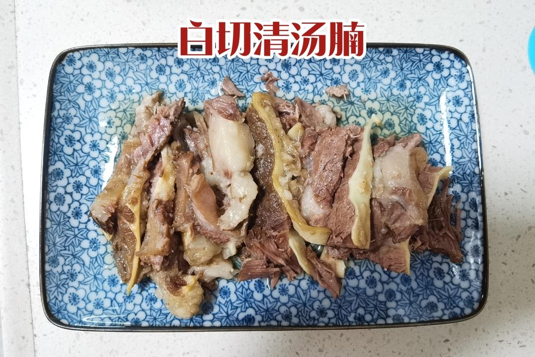 可以飘香三层楼的白切清汤腩，来自省级优秀厨师舅舅的秘方传承！