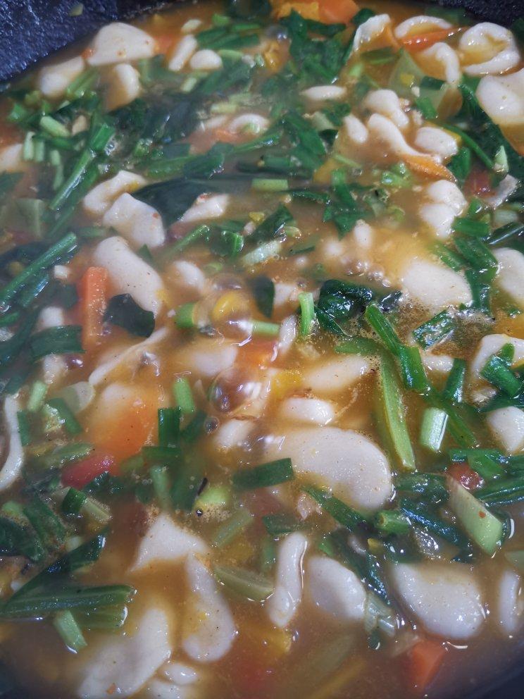 这碗烩麻食陕西餐馆绝对没有的味道
