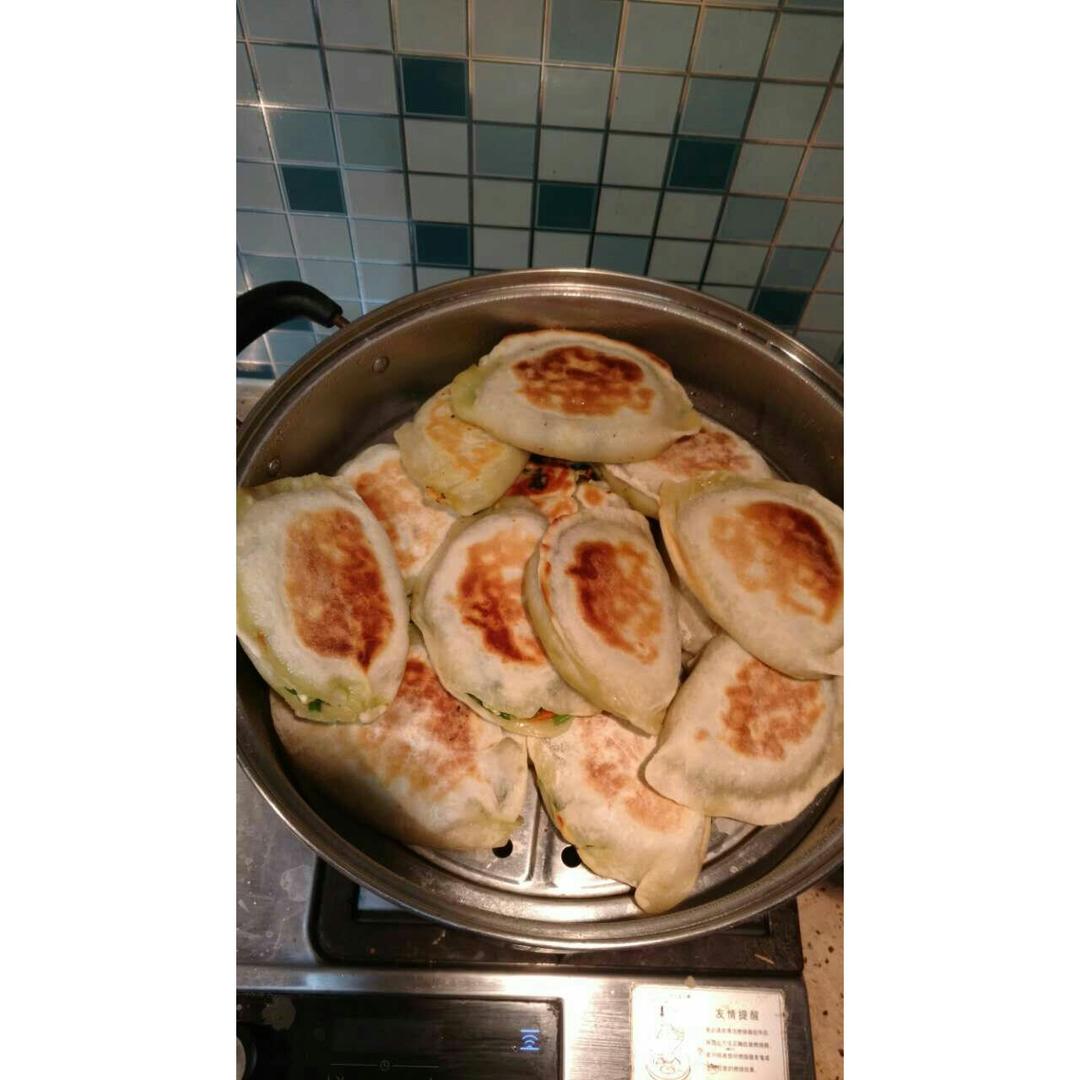 电饼铛版韭菜盒子