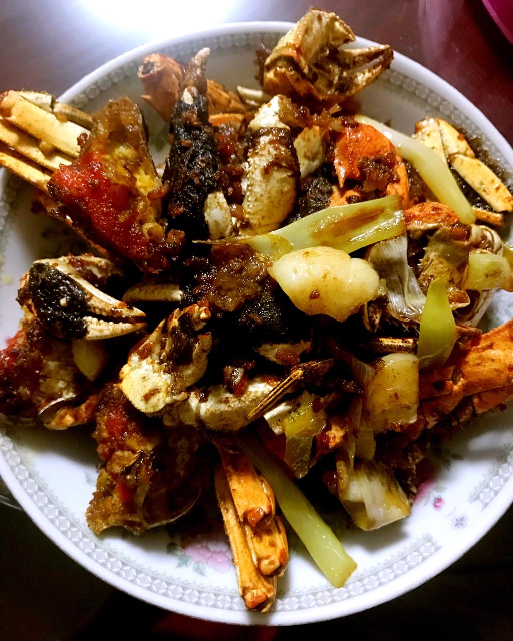 避风塘炒蟹