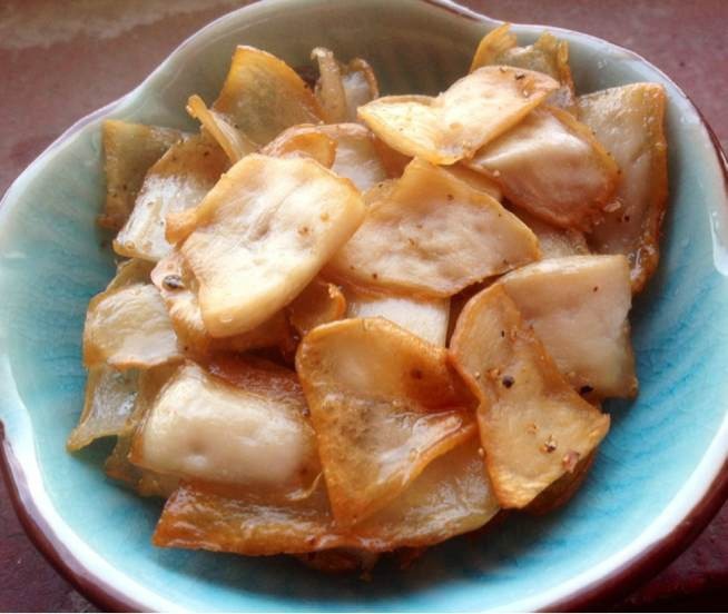 干煎杏鲍菇