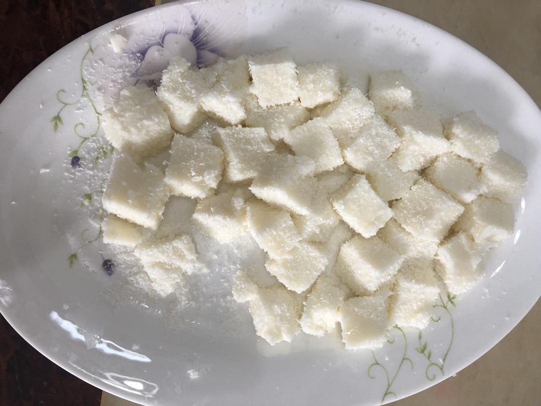 吉利丁片版牛奶小方