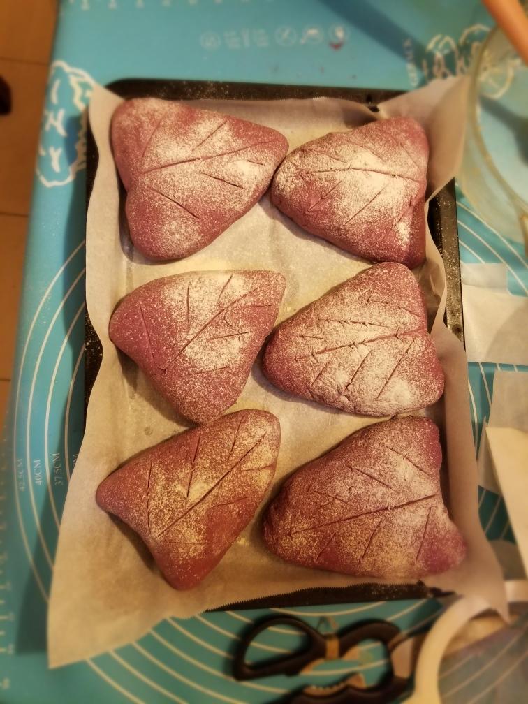 紫薯软欧麻薯面包(软妹子)的做法 步骤7