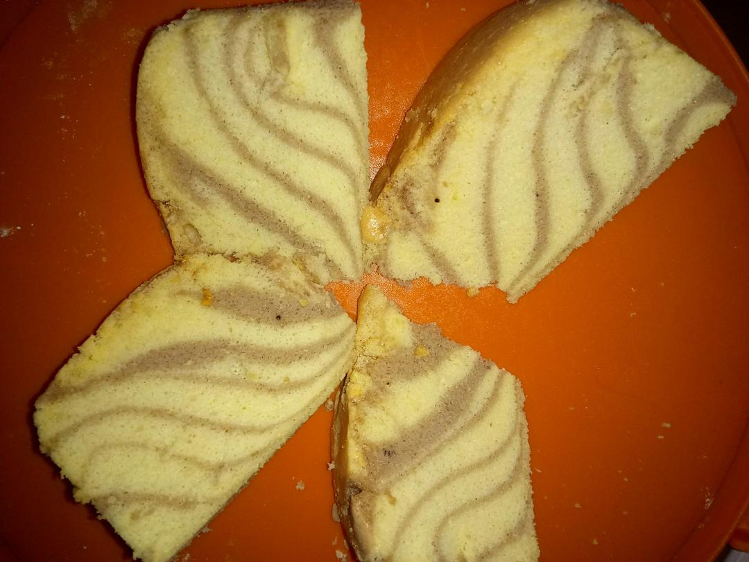 斑马纹酸奶蛋糕
