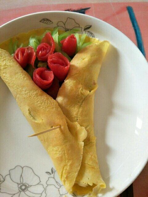 葱花蛋饼（快手营养早餐）