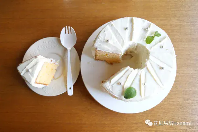 花见烘焙Hanami——浅井17普通柠檬酸奶戚风蛋糕的做法