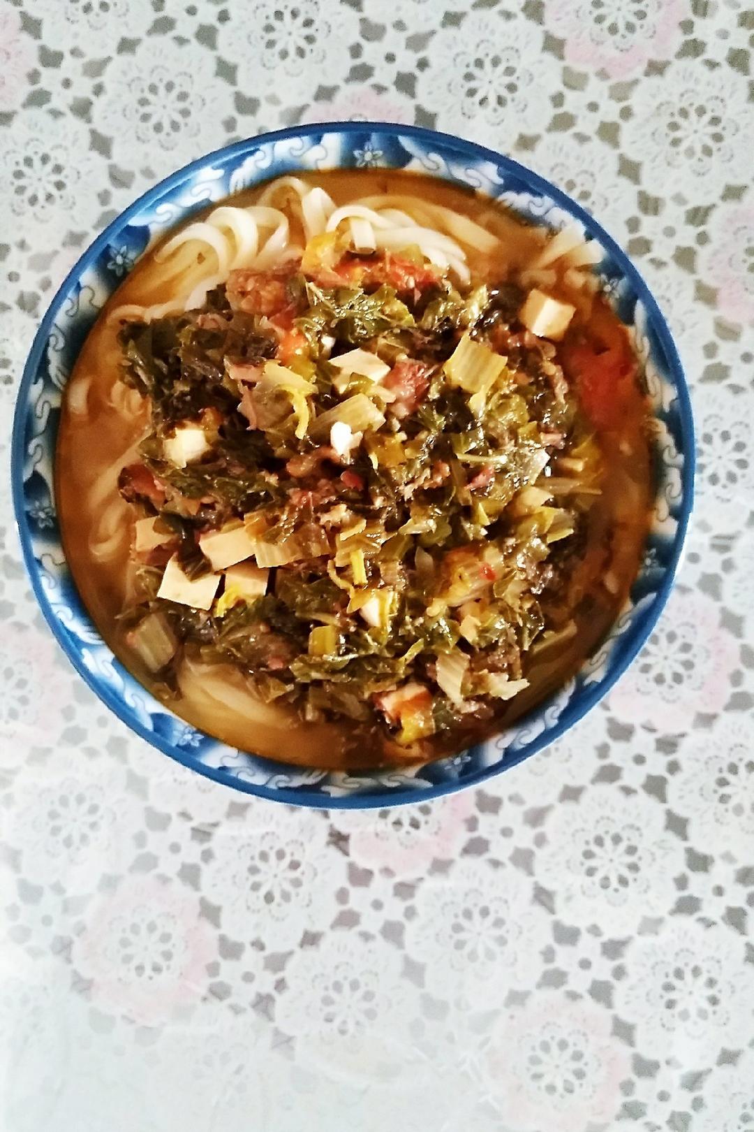 正宗酸菜面