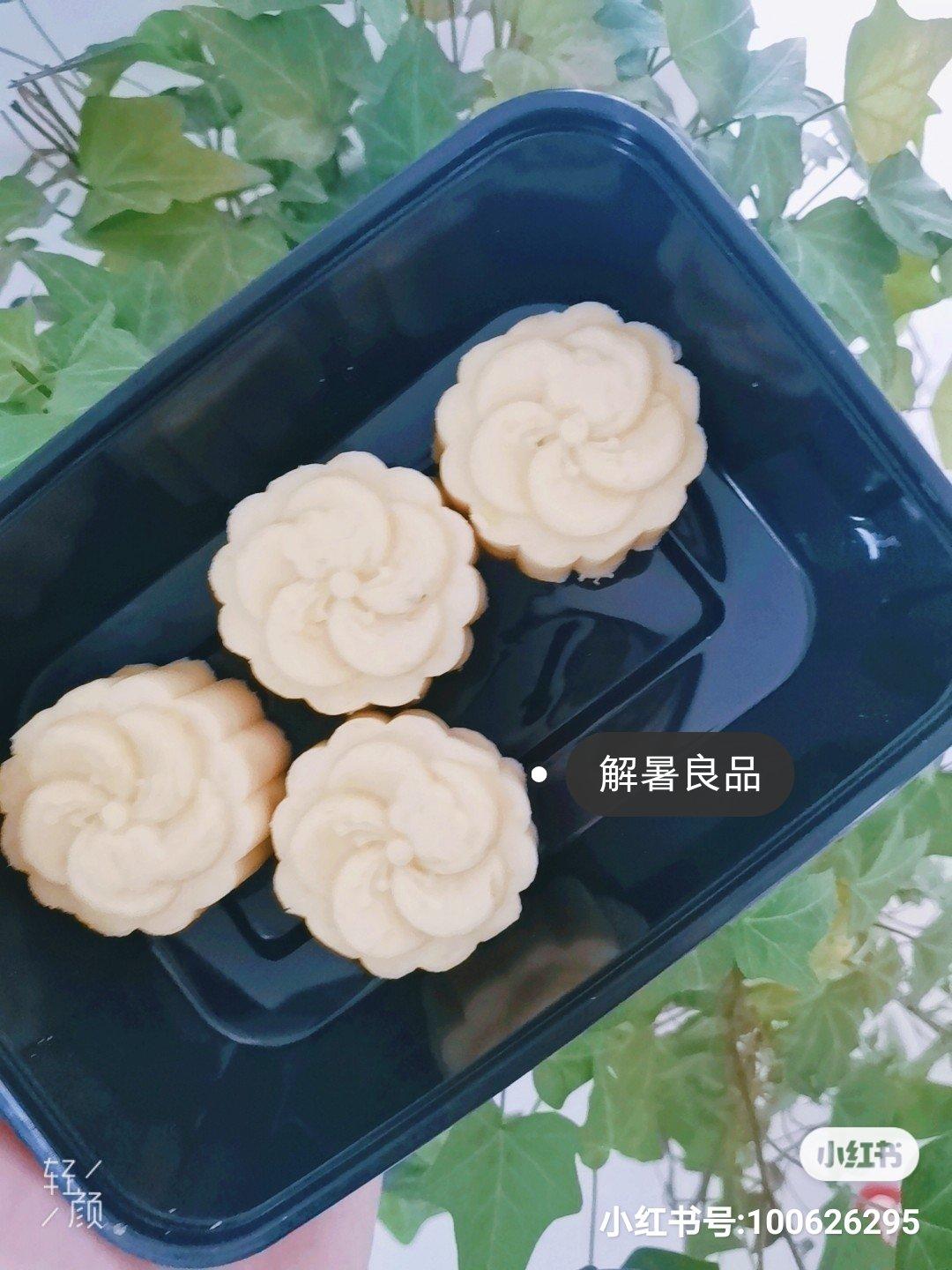 蔓越莓绿豆糕