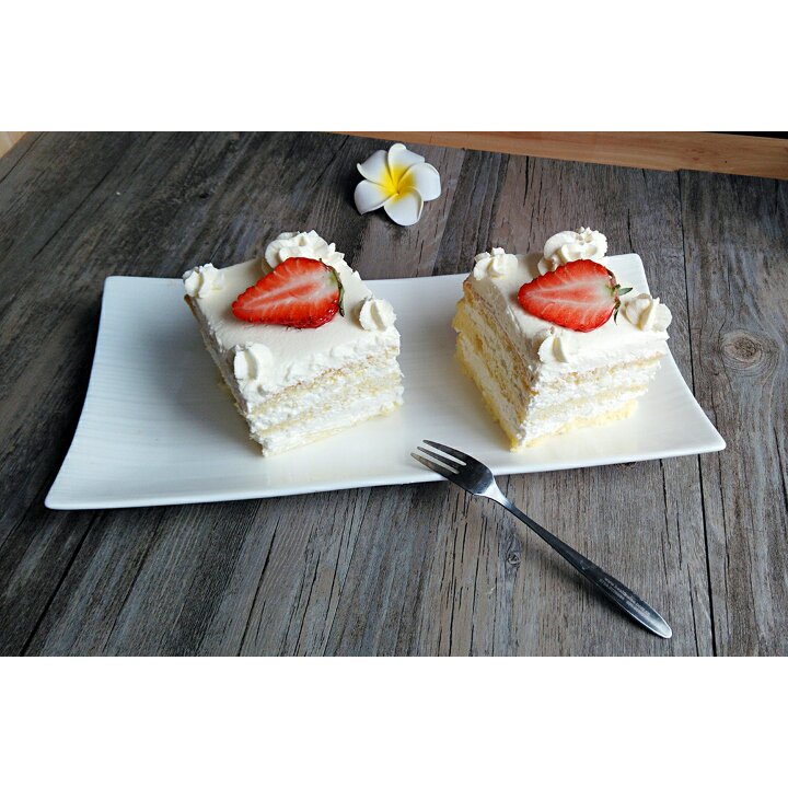 云雾做的奶油小方蛋糕