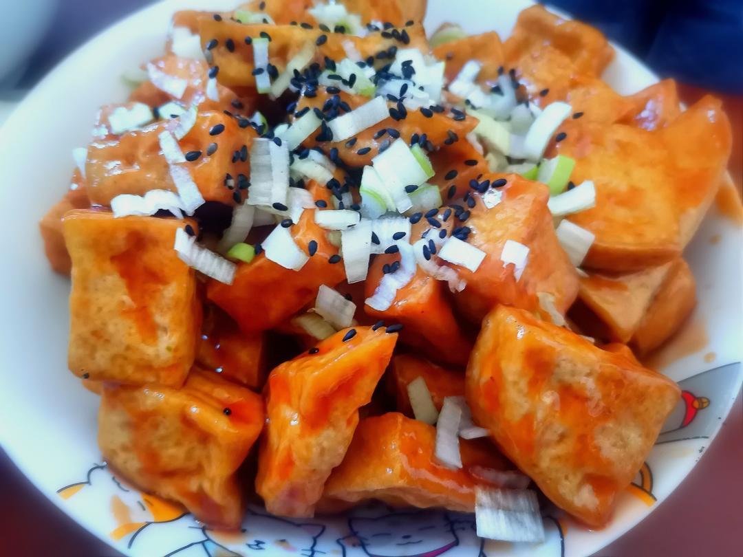 糖醋脆皮豆腐