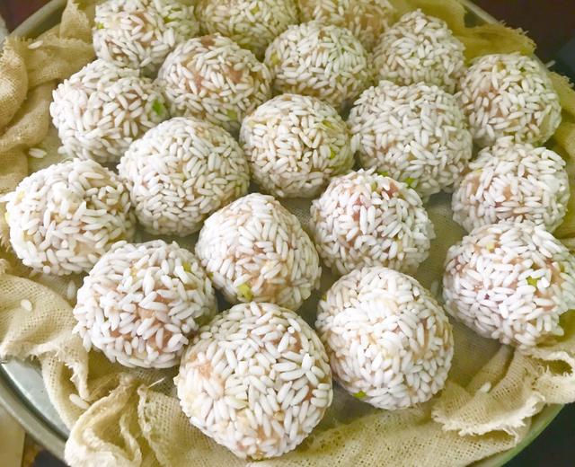 家庭版雪花丸子,肉丸子 家庭版雪花丸子,肉丸子