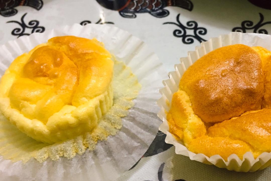 蓝莓戚风小蛋糕