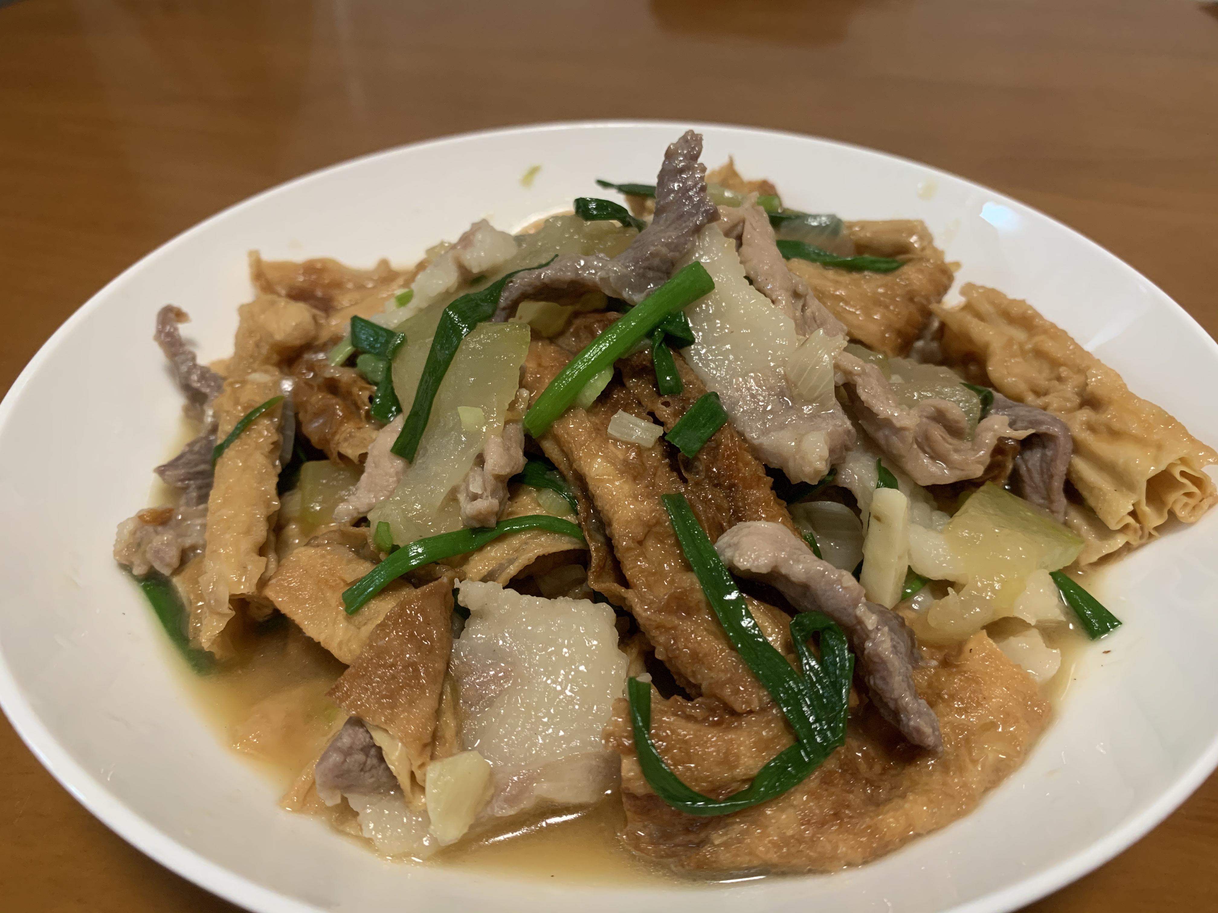 支竹冬瓜焖猪肉的做法