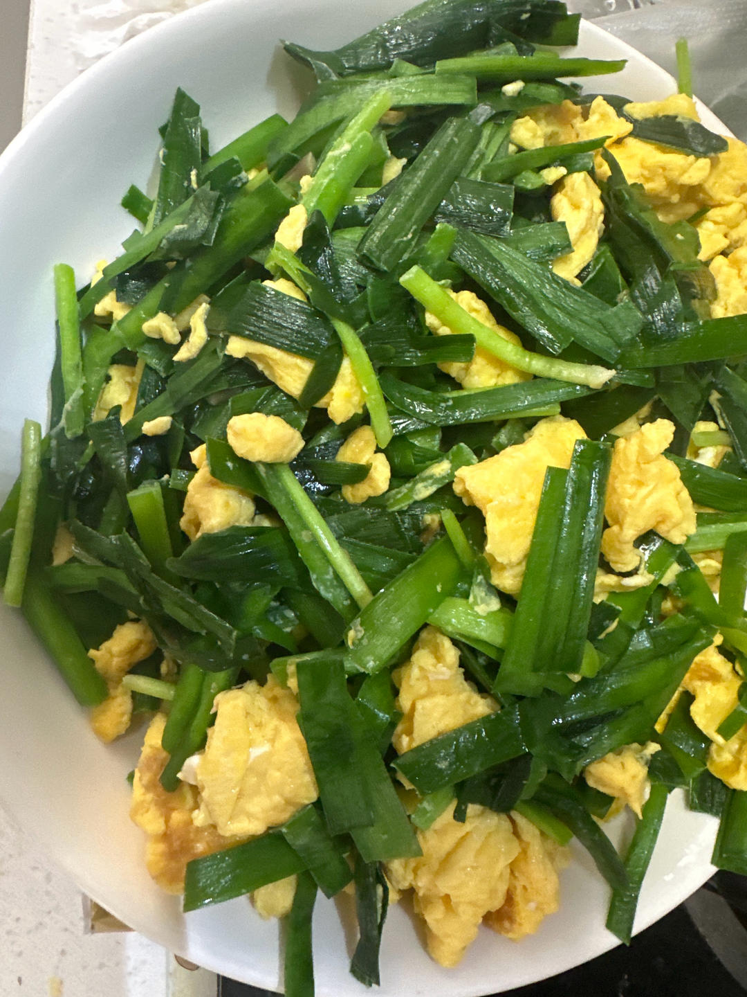 韭菜炒鸡蛋——三分钟快手下饭菜 掌握火候的秘诀