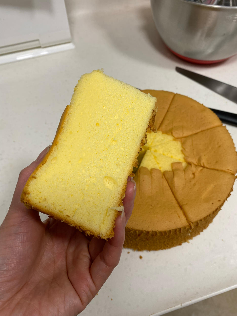 戚风蛋糕（风炉版）最好吃的蛋糕