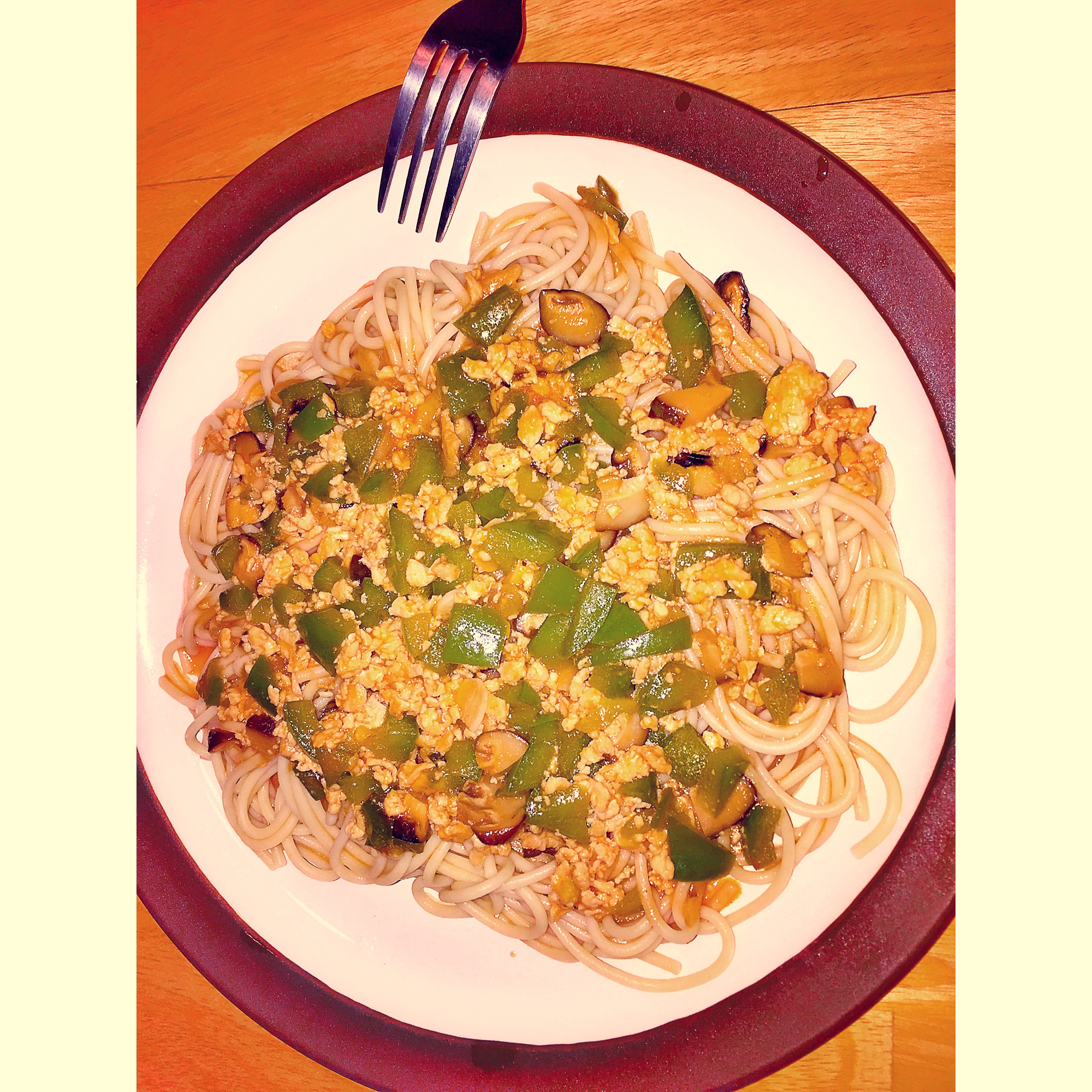 番茄肉酱意大利面