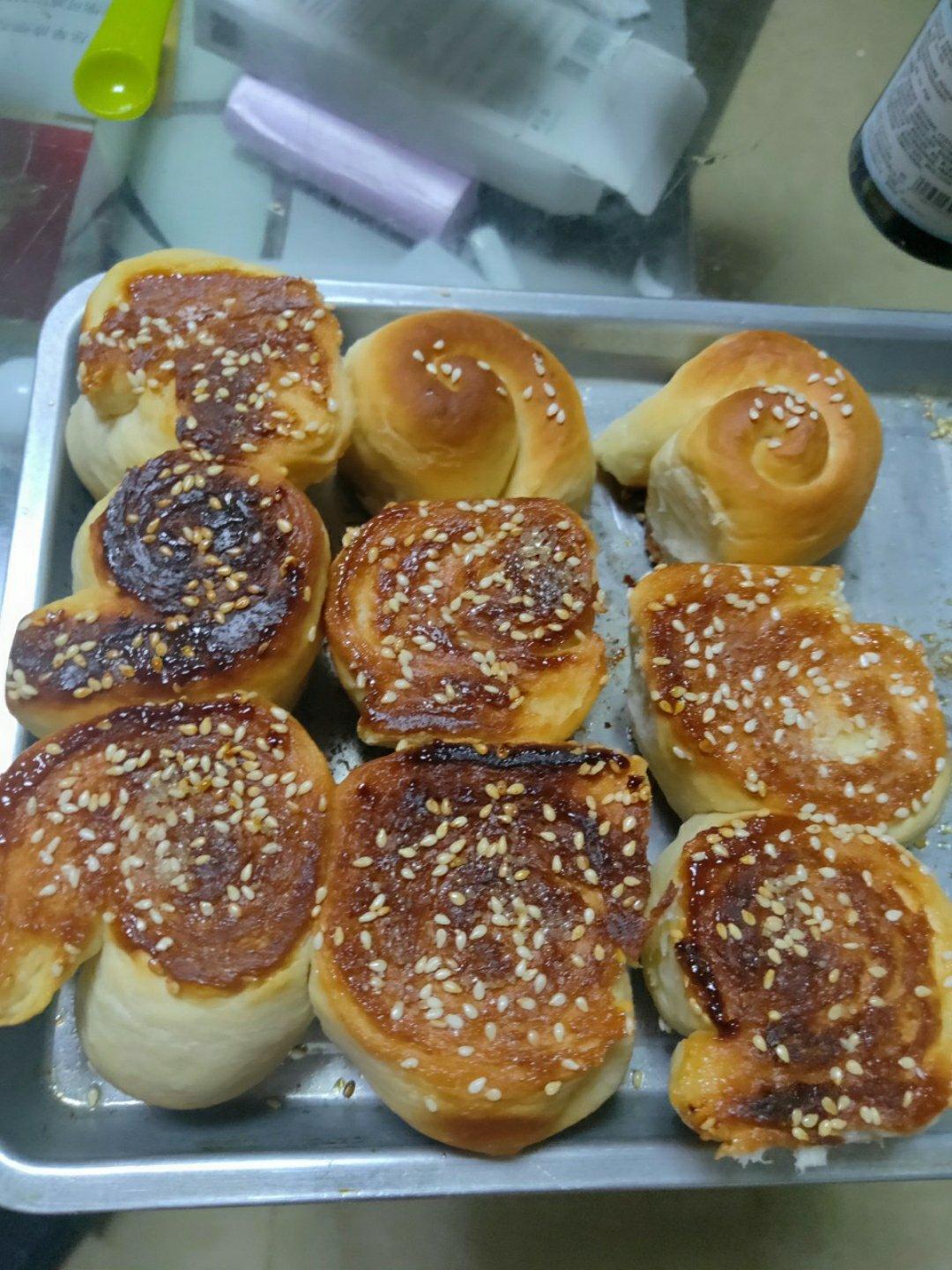 蜂蜜脆底小面包