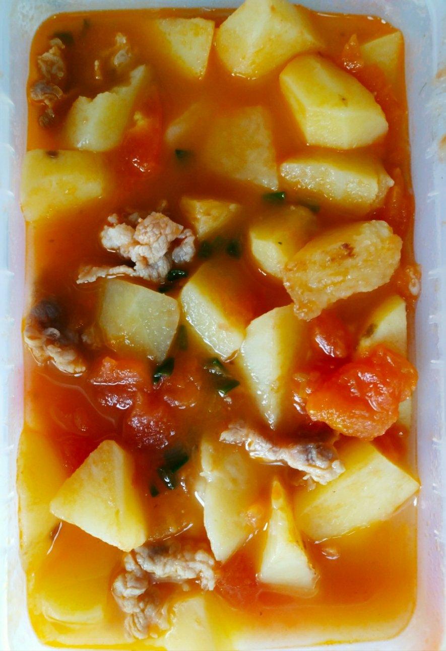 番茄土豆肥牛锅