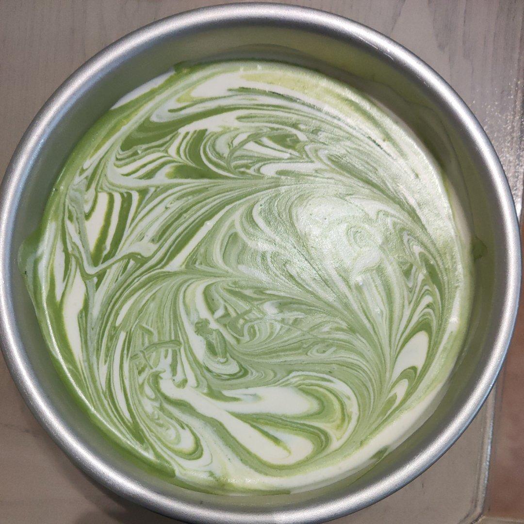 抹茶大理石慕斯