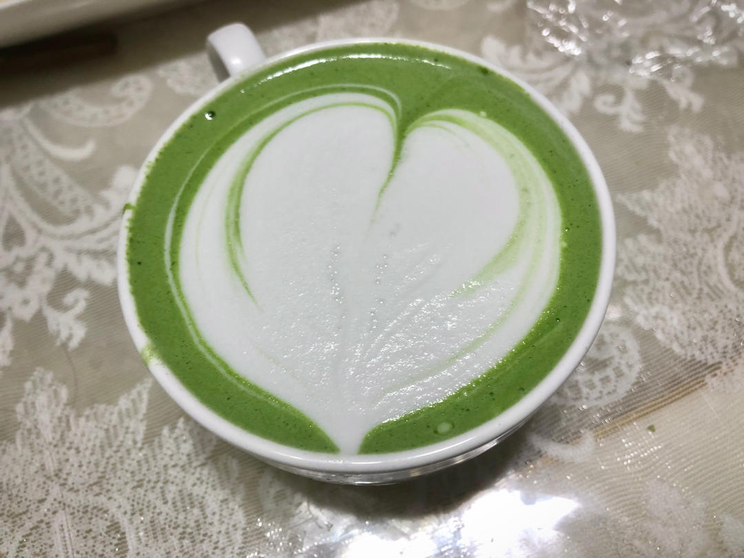 抹茶拿铁（就是练习记录，不是严谨的食谱~）