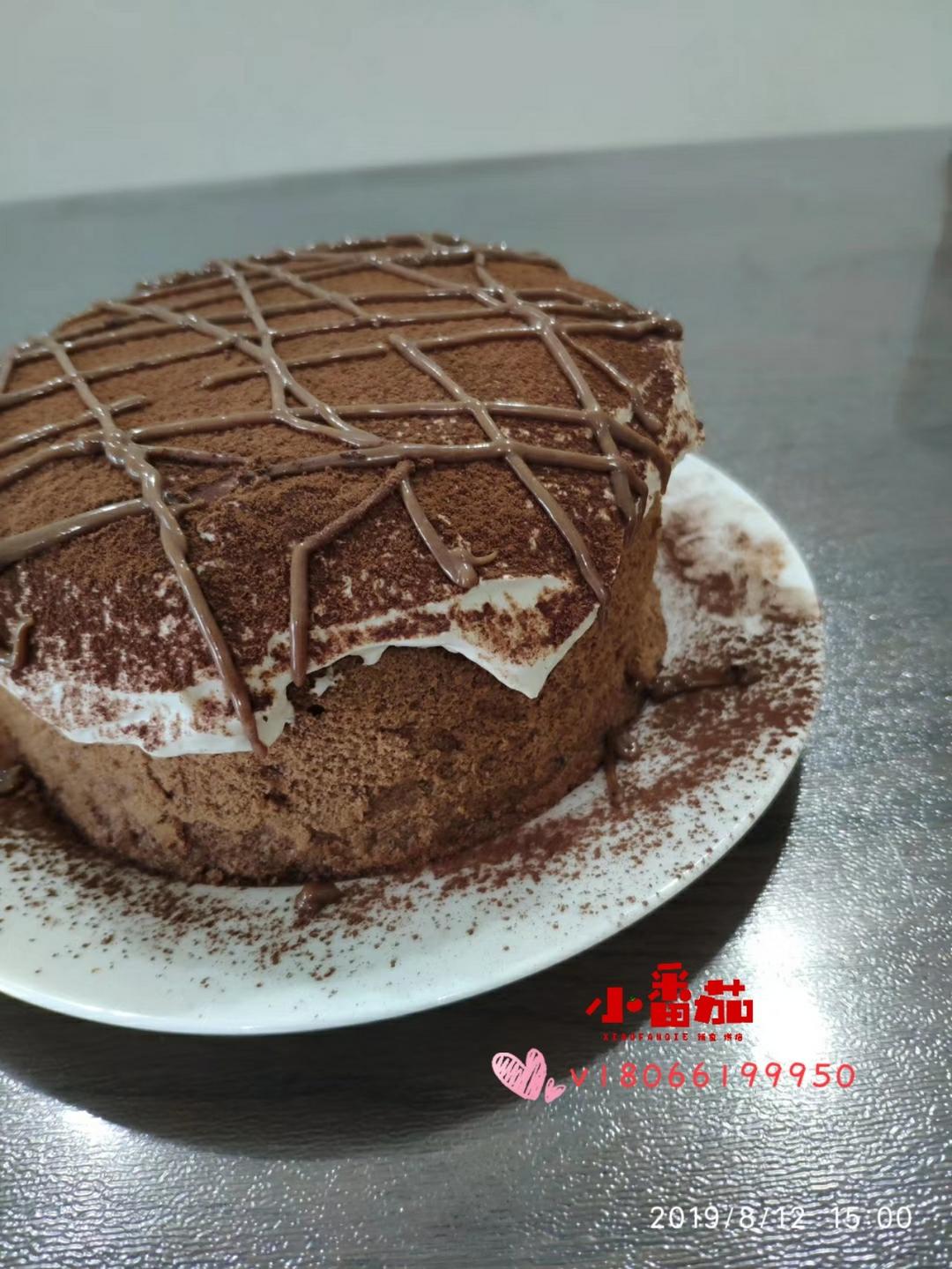 #视频教程#有灵魂的脏脏蛋糕，戚风生涯的巅峰之作，劣狐狐烘焙
