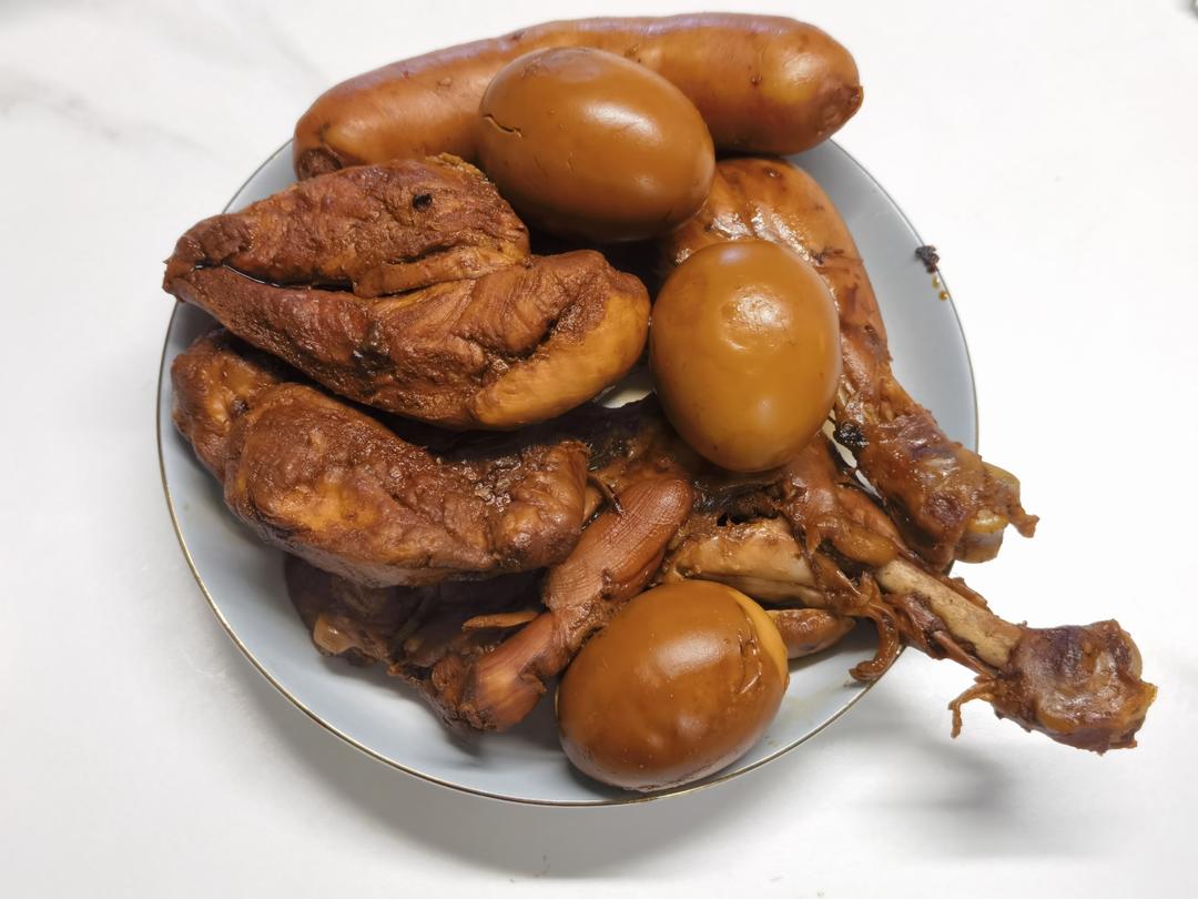 爆好吃的卤鸡腿 卤蛋❗电饭煲 炒锅都可以做~