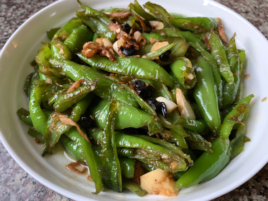豆豉烧青椒