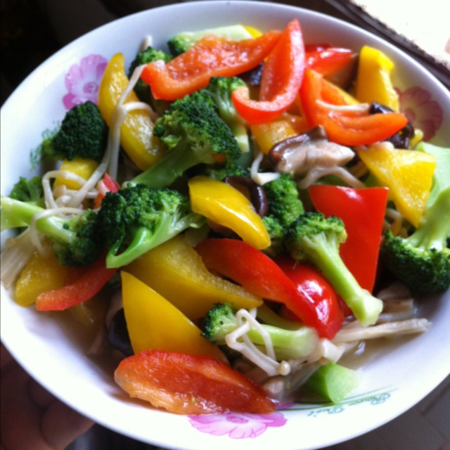 学学学学姐做的五色鲜蔬