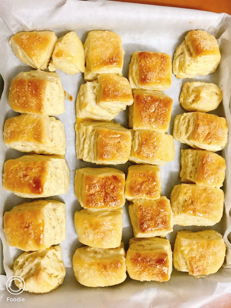 千层面包——奶香富裕层层酥脆