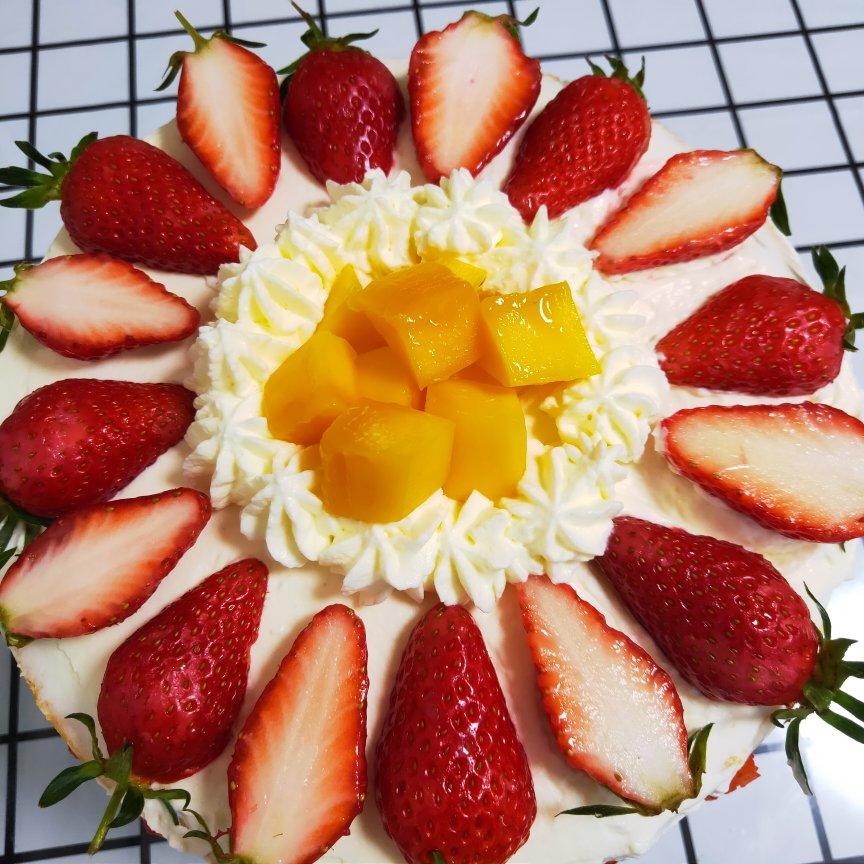 草莓🍓裸蛋糕