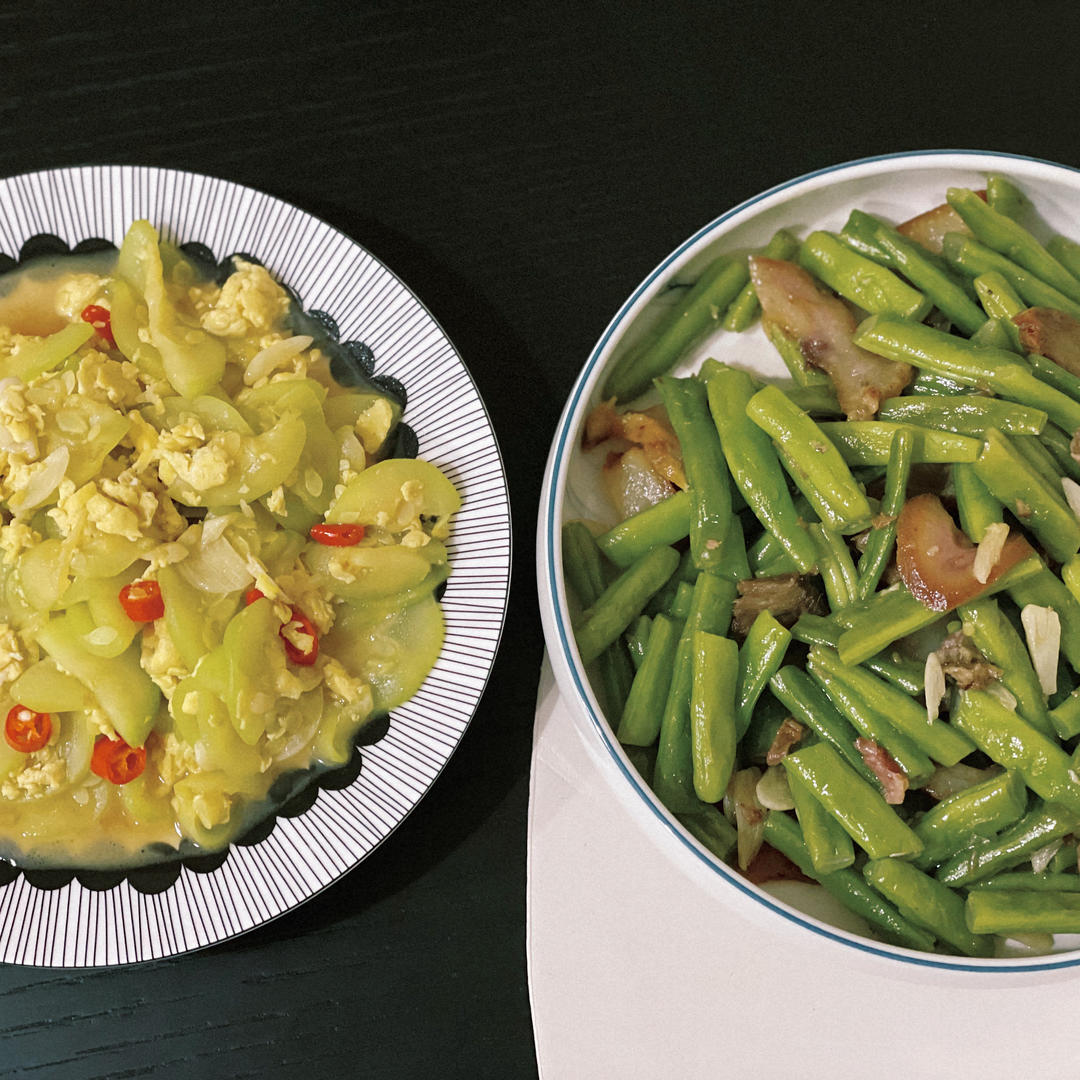 刀豆炒肉