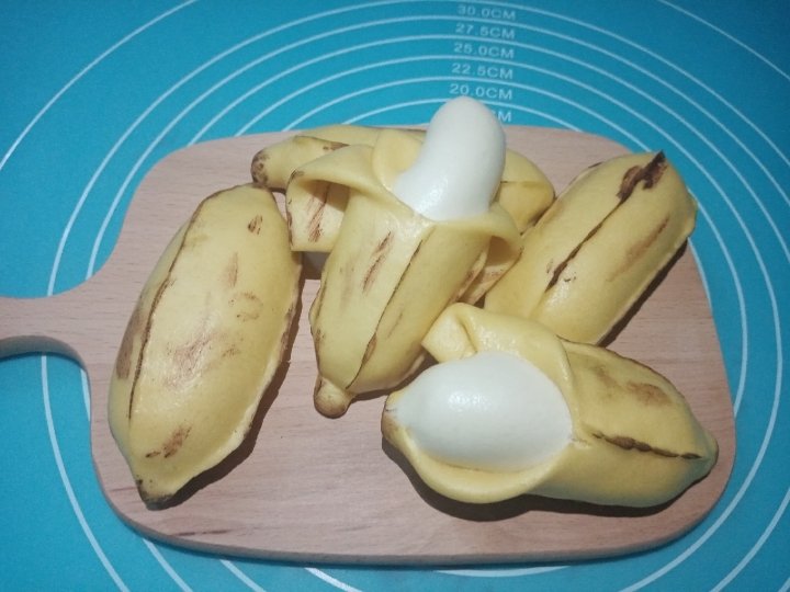 造型馒头（香蕉）